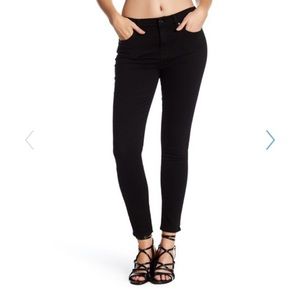 7 for All Mankind black skinny jeans 26